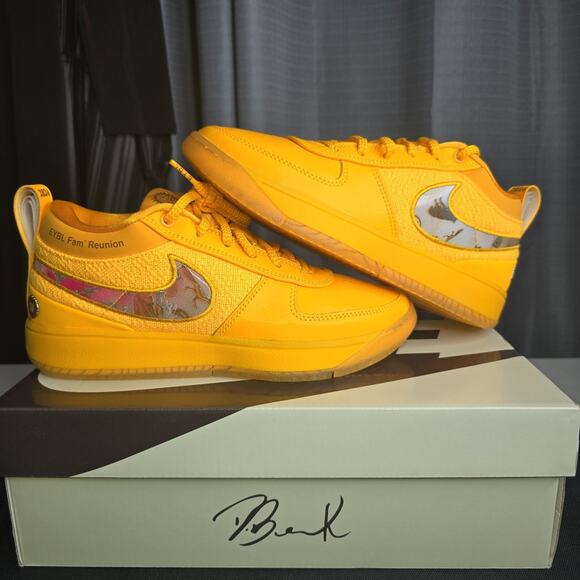 Size 6 - Nike Book 1 EYBL Peach Jam - Picture 1 of 15